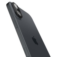 2 броя стъклени протектори за камера на iPhone 16 / 16 Plus от Spigen Optik Glas.TR - Черни