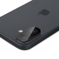 2 броя стъклени протектори за камера на iPhone 16 / 16 Plus от Spigen Optik Glas.TR - Черни