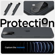 2 броя стъклени протектори за камера на iPhone 16 / 16 Plus от Spigen Optik Glas.TR - Черни
