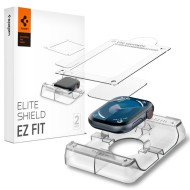 2 броя защитно фолио за дисплей на Apple Watch 10 (46mm) от Spigen Elite Shield EZ Fit - Прозрачни
