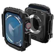 Удароустойчив кейс за Apple Watch 10 (46mm) от Spigen Rugged Armor - Черен мат