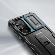 360 градусов калъф за Samsung Galaxy S24 FE от Tech-Protect Kevlar Cam+ - Черен