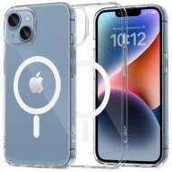 Силиконов кейс с MagSafe за iPhone 13 / 14 от Tech-Protect FlexAir - Прозрачен