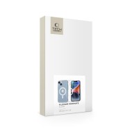Силиконов кейс с MagSafe за iPhone 13 / 14 от Tech-Protect FlexAir - Прозрачен