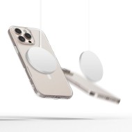Силиконов кейс с MagSafe за iPhone 16 Pro от Tech-Protect FlexAir - Прозрачен