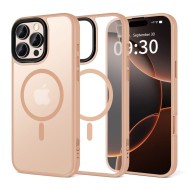 Твърд кейс с MagSafe пръстен за iPhone 16 Pro Max от Tech-Protect MagMat - Matte Desert