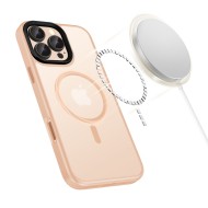 Твърд кейс с MagSafe пръстен за iPhone 16 Pro Max от Tech-Protect MagMat - Matte Desert