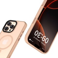 Твърд кейс с MagSafe пръстен за iPhone 16 Pro Max от Tech-Protect MagMat - Matte Desert