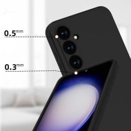 Силиконов кейс за Motorola Moto G85 5G от Tech-Protect Icon - Черен