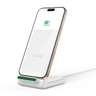 Безжично зарядно устройство 15W от Tech Protect QI-A40 - Бяло