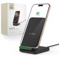 Безжично зарядно устройство 15W от Tech Protect QI-A40 - Черно