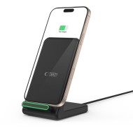 Безжично зарядно устройство 15W от Tech Protect QI-A40 - Черно