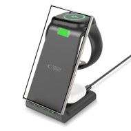 Безжична станция за зареждане 3 в 1 за Android устройства от Tech-Protect QI15W-A36 - Черен