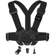 Гръдна стойка за GoPro / DJI от Tech Protect GA100 - Черна