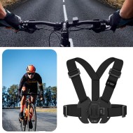 Гръдна стойка за GoPro / DJI от Tech Protect GA100 - Черна