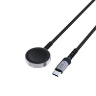 Магнитно зарядно устройство с USB-C за Apple Watch 120см. от  Tech-Protect MC01 UltraBoost - Черно