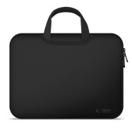 Неопренова чанта за лаптоп 13-14 инча от Tech-Protect Neoprene Bag - Черен