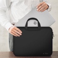Неопренова чанта за лаптоп 13-14 инча от Tech-Protect Neoprene Bag - Черен