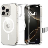Хибриден кейс с MagSafe за iPhone 16 Pro Max отTech-Protect Flexair Hybrid CC - Прозрачен
