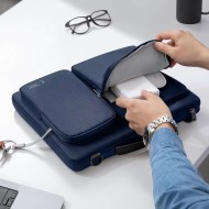 TECH-PROTECT DEFENDER BAG LAPTOP 15-16 NAVY BLUE