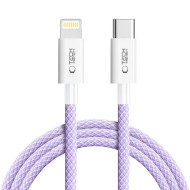 Кабел за зареждане 200см с USB-C / LIghtning и PD 27W / 3A от Tech-Protect Ultraboost Lite - Mauve