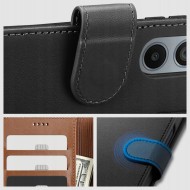 Кожен тефтер за Motorola Moto G32 от Tech-Protect Wallet - Черен