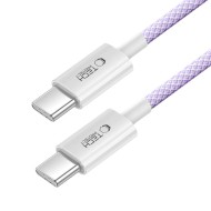 Кабел за зареждане 200см с USB-C и PD 60W / 3A от Tech-Protect Ultraboost Lite - Mauve