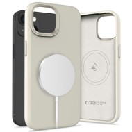 Силиконов кейс с MagSafe за iPhone 15 от Tech-Protect Silicone Pure - Cosmic Latte