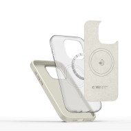 TECH-PROTECT SILICONE PURE MAGSAFE IPHONE 15 PRO MAX COSMIC LATTE