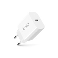 Универсално зарядно с USB-C и PD20W за IOS и Android от Tech-Protect NC20W - Бяло
