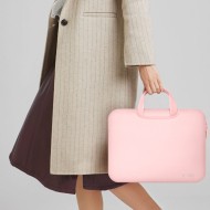 Неопренова чанта за лаптоп 15-16 инча от Tech-Protect Neoprene Bag - Dusty Rose