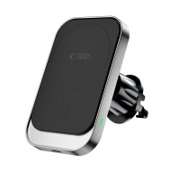 Стойка за автомобил с MagSafe безжично зареждане 15W от Tech Protect MM15W-V9 - Черна