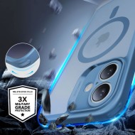 Удароустойчив кейс с MagSafe и протектор за iPhone 16  от ESR Classic Pro Set Halolock - Frost Blue