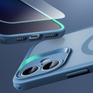 Удароустойчив кейс с MagSafe и протектор за iPhone 16  от ESR Classic Pro Set Halolock - Frost Blue