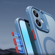 Удароустойчив кейс с MagSafe и протектор за iPhone 16  от ESR Classic Pro Set Halolock - Frost Blue