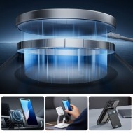 Удароустойчив кейс с MagSafe и протектор за iPhone 16 Pro от ESR Classic Pro Set Halolock -Frost Black