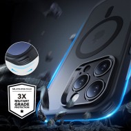 Удароустойчив кейс с MagSafe и протектор за iPhone 16 Pro Max  от ESR Classic Pro Set Halolock - Frost Black
