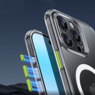 Удароустойчив кейс с MagSafe и протектор за iPhone 16 Pro Max от ESR Classic Pro Set Halolock - Clear