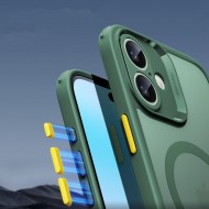 Удароустойчив кейс с MagSafe и протектор за iPhone 16  от ESR Classic Pro Set Halolock - Frosted Green