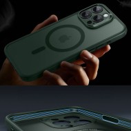 Удароустойчив кейс с MagSafe и протектор за iPhone 16 Pro  от ESR Classic Pro Set Halolock - Frost Green