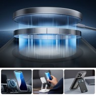 Удароустойчив кейс с MagSafe и протектор за iPhone 16 Pro Max  от ESR Classic Pro Set Halolock - Frosted Grey