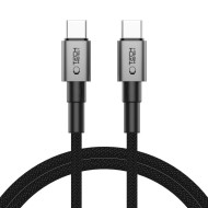 Кабел за зареждане USB-C/ USB-C PD60W /3A 200см от Tech- Protect  Ultraboost DNA- Iron Grey