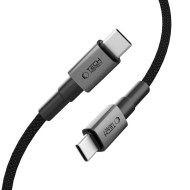 Кабел за зареждане USB-C/ USB-C PD60W /3A 200см от Tech- Protect  Ultraboost DNA- Iron Grey