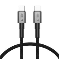 Кабел за зареждане USB-C/ USB-C PD100W /5A 50см от Tech- Protect  Ultraboost DNA- Iron Grey