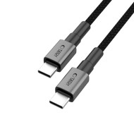 Кабел за зареждане USB-C/ USB-C PD100W /5A 100см от Tech- Protect  Ultraboost DNA- Iron Grey