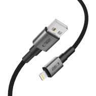 TECH-PROTECT ULTRABOOST DNA LIGHTNING CABLE 15W/2.4A 100CM IRON GREY