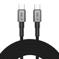 Кабел за зареждане USB-C/USB-C PD100W /5A 300см от Tech- Protect  Ultraboost DNA- Iron Grey