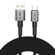 Кабел за зареждане USB-A/Type-C 15W / 3A - 300см от Tech- Protect  Ultraboost DNA- Iron Grey