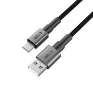 Кабел за зареждане USB-A/Type-C 15W / 3A - 300см от Tech- Protect  Ultraboost DNA- Iron Grey