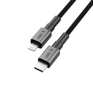 Кабел за зареждане Lightning 27W /3A 200см от Tech- Protect  Ultraboost DNA- Iron Grey